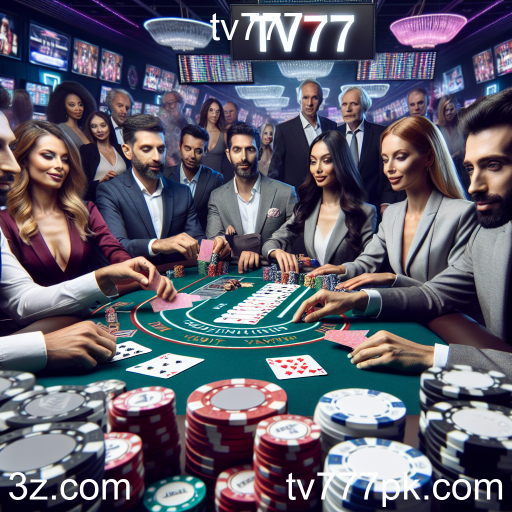 Atração dos Jogos de Cartas na Plataforma tv777